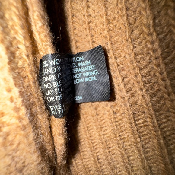 Club Monaco Mens M Shawl Collar Cardigan Sweater Italian Wool Elbow Patches $348 - Picture 11 of 13